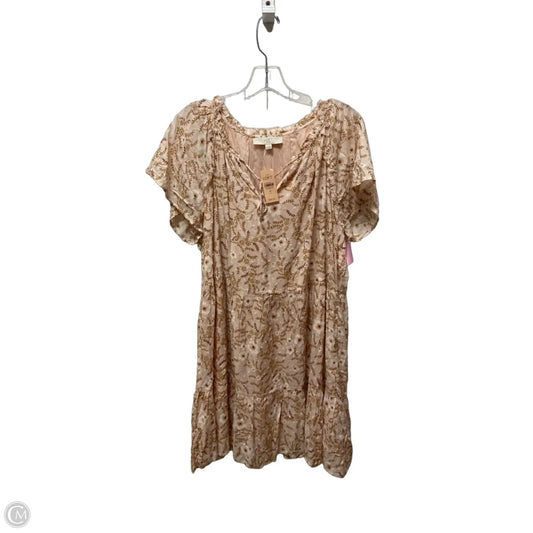 Dress Casual Short By Loft In Pink, Size: Xl