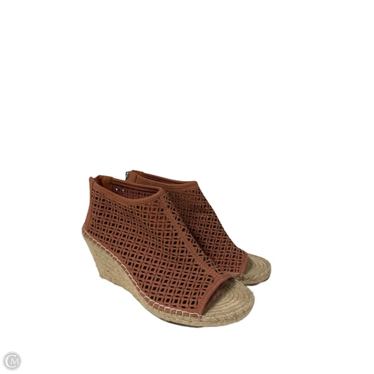 Shoes Heels Wedge By Vince Camuto In Pink, Size: 8