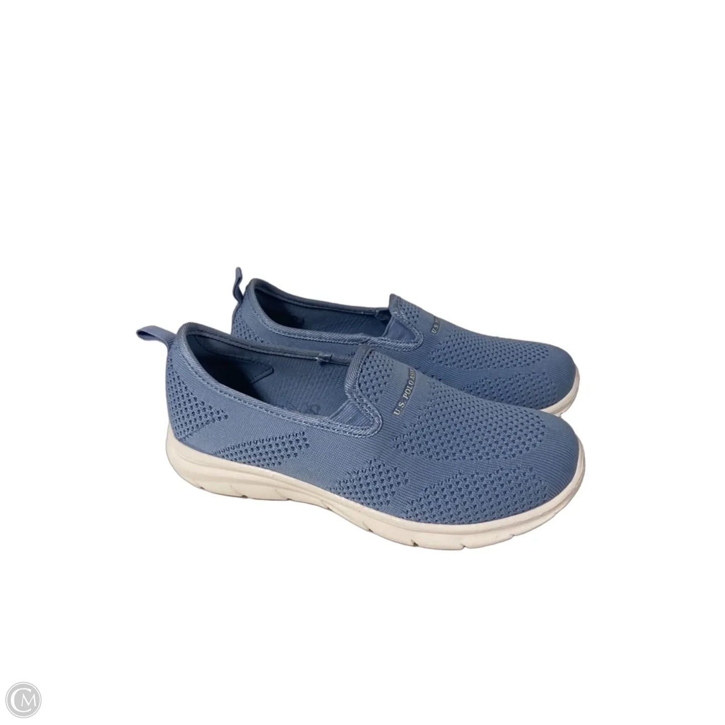 Shoes Flats By Us Polo Assoc In Blue, Size: 6.5