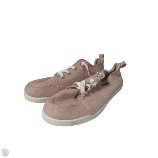 Shoes Flats By Clothes Mentor In Pink, Size: 9.5
