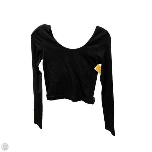 Top Long Sleeve By Wild Fable In Black, Size: M