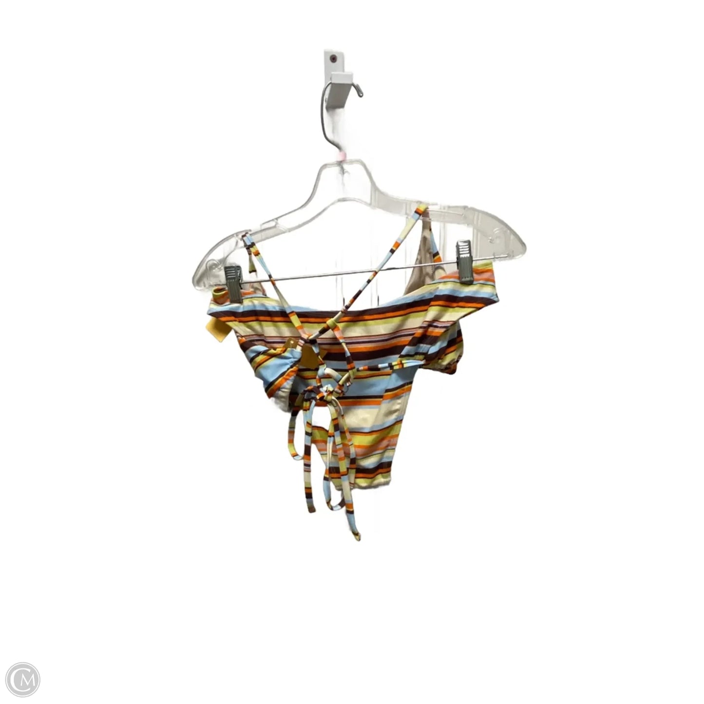 Swimsuit 2pc By Cupshe In Striped Pattern, Size: L