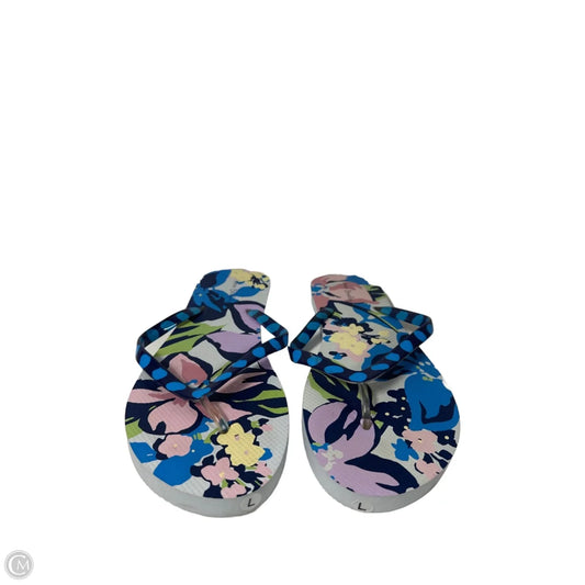 Sandals Flats By Vera Bradley In Multi-colored, Size: 9.5