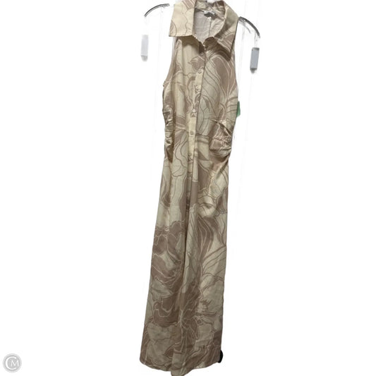 Dress Casual Maxi By London Times In Cream, Size: 4