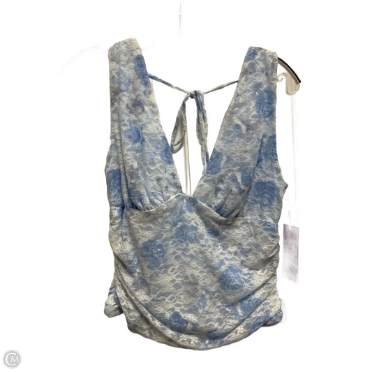 Top Sleeveless By Wild Fable In Blue, Size: M