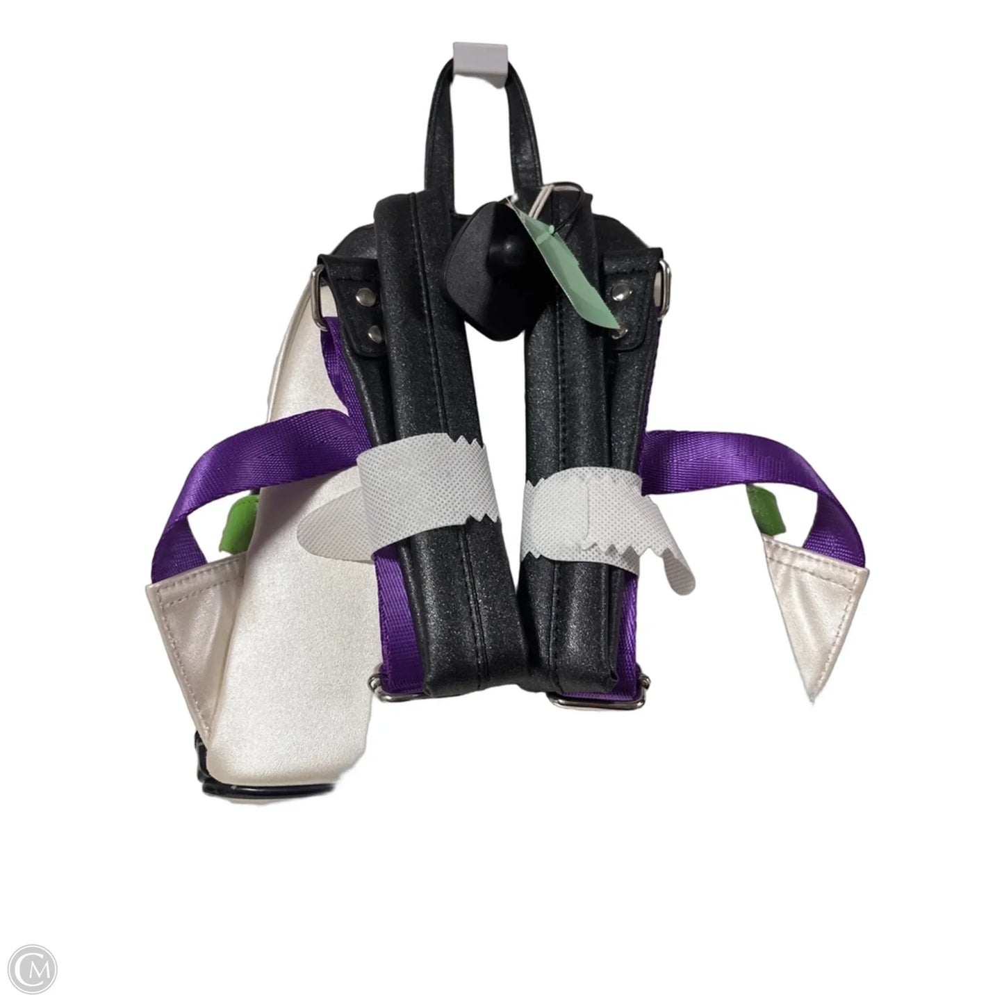 Backpack Leather By Loungefly, Size: Medium