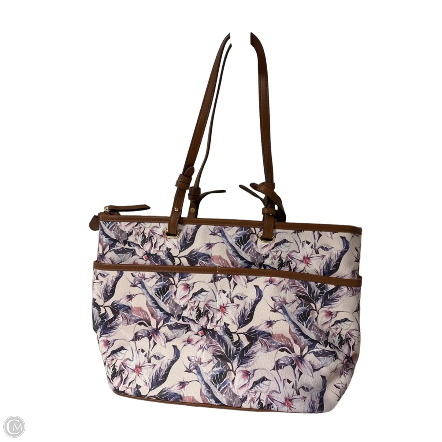 Handbag Leather By Rosetti, Size: Large