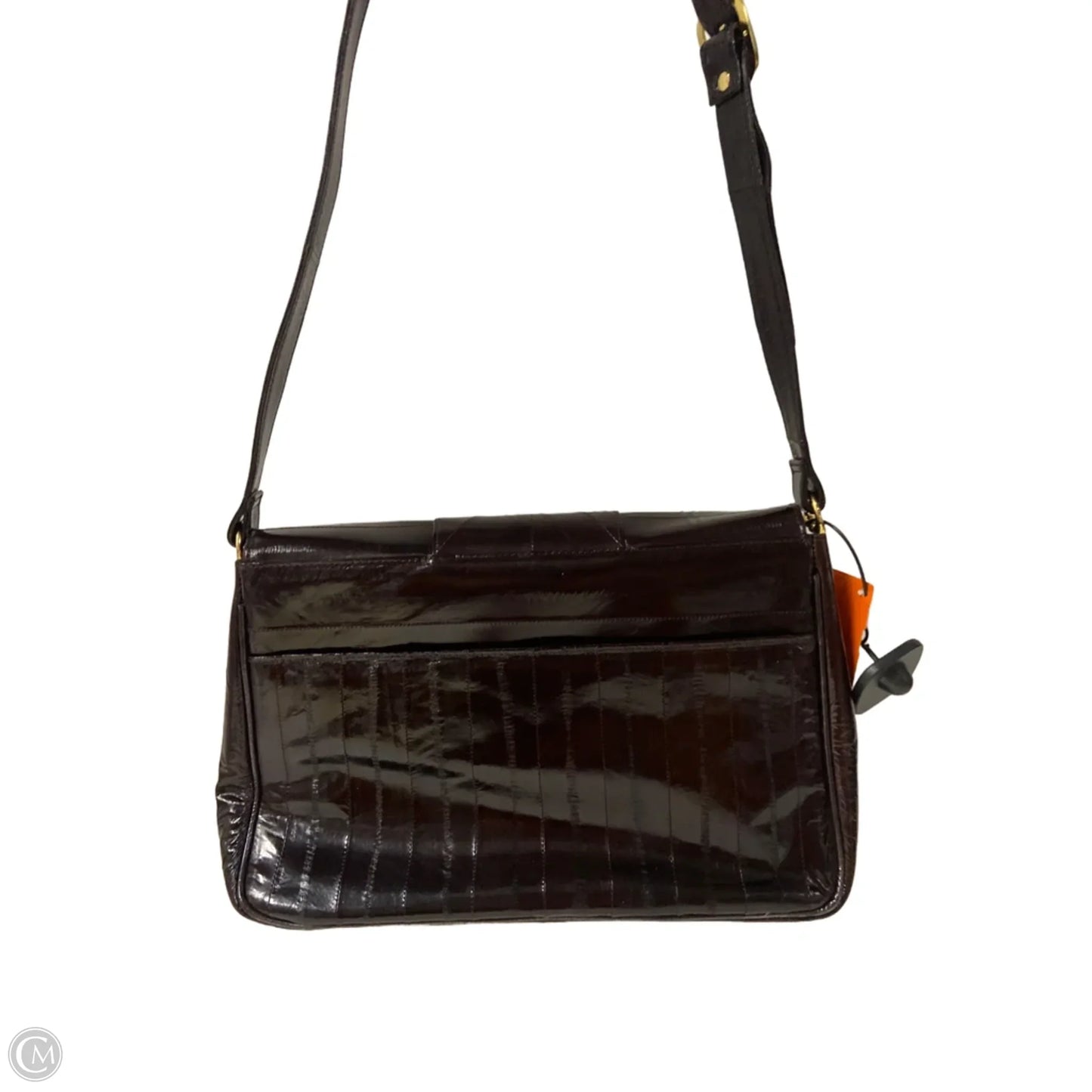 Handbag Leather By Clothes Mentor, Size: Medium