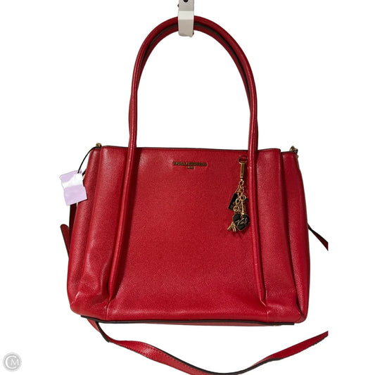 Handbag Designer By Karl Lagerfeld, Size: Medium