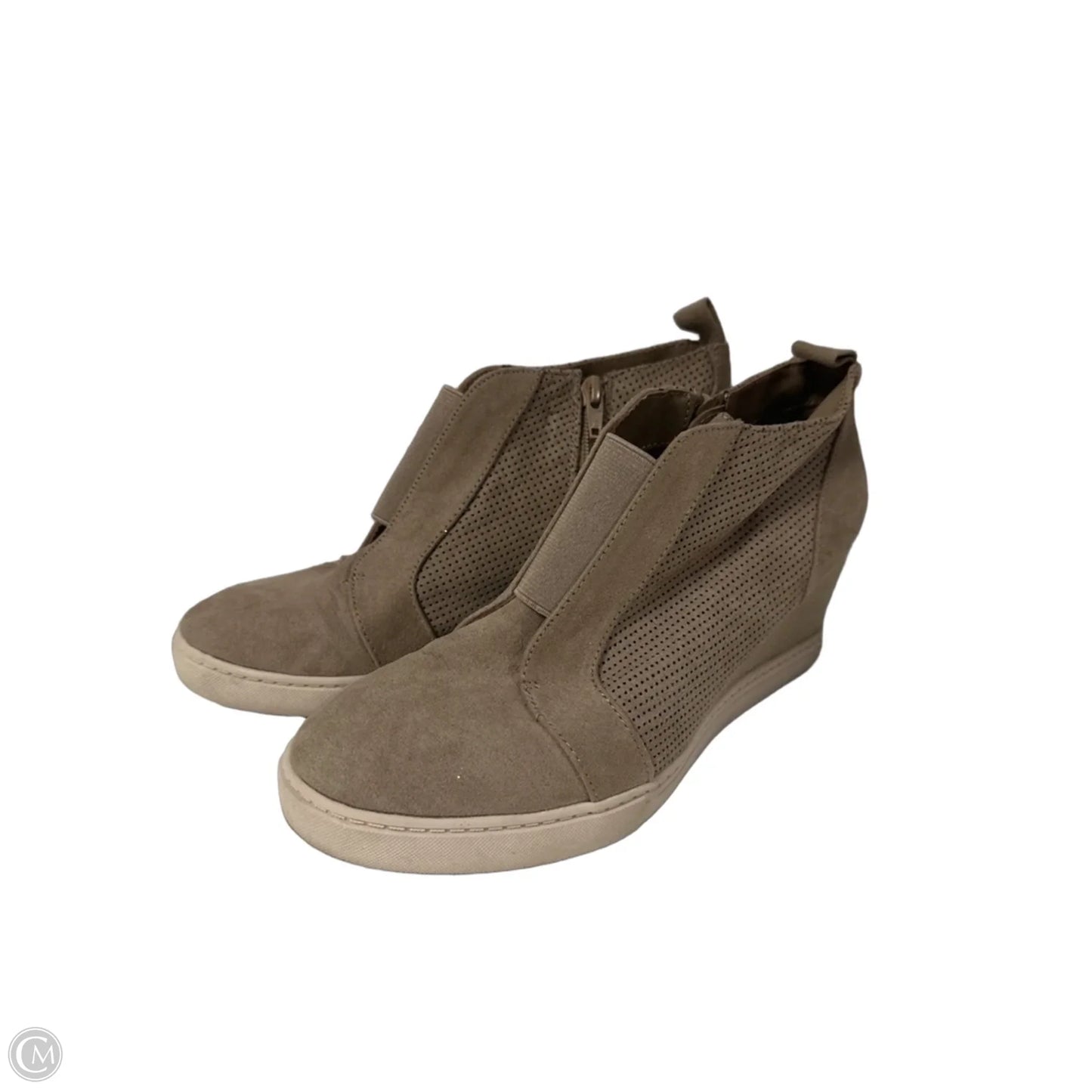Shoes Heels Platform By A New Day In Brown, Size: 9