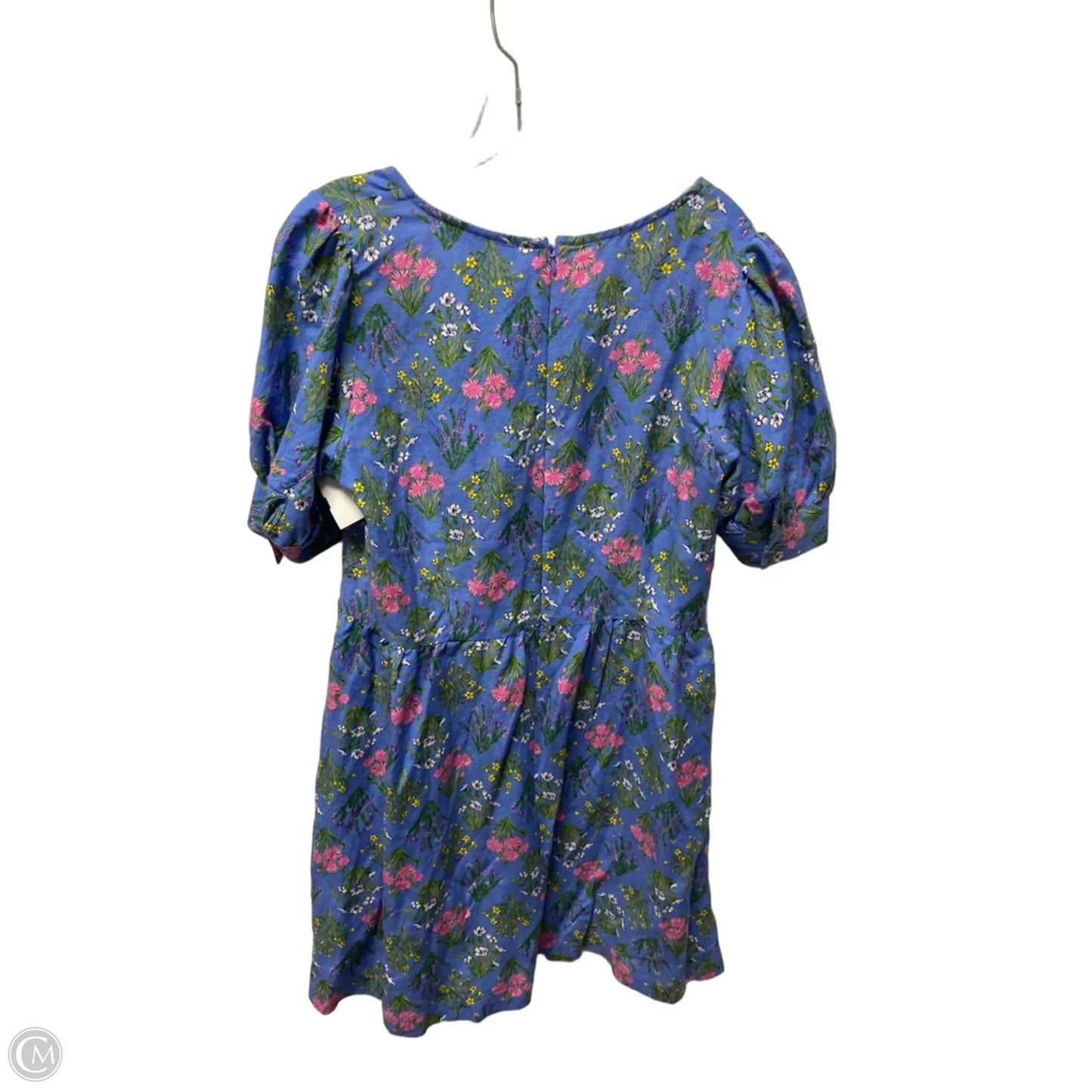 Dress Casual Midi By Loft In Floral Print, Size: L