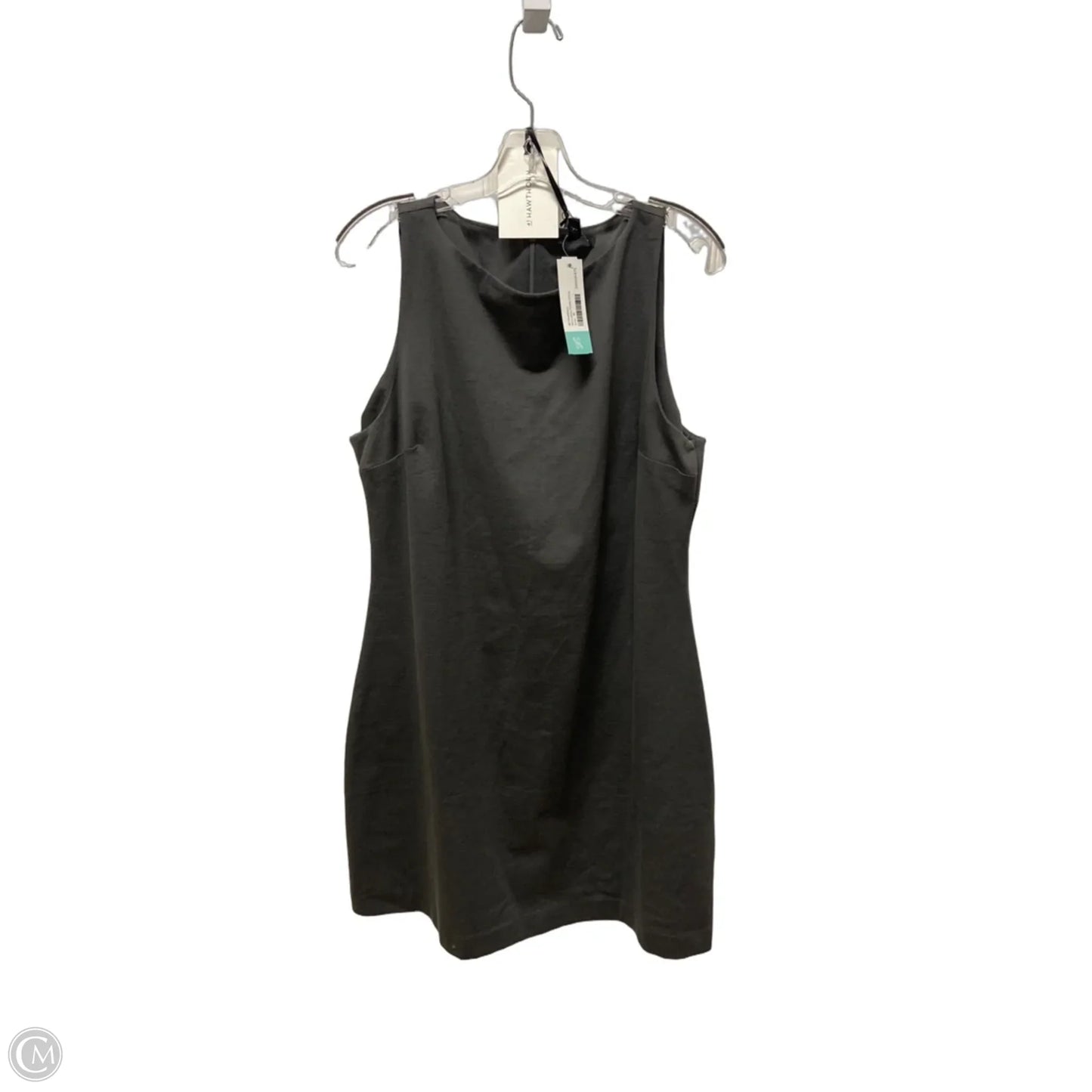 Dress Casual Midi By Hawthorn In Grey, Size: Xl