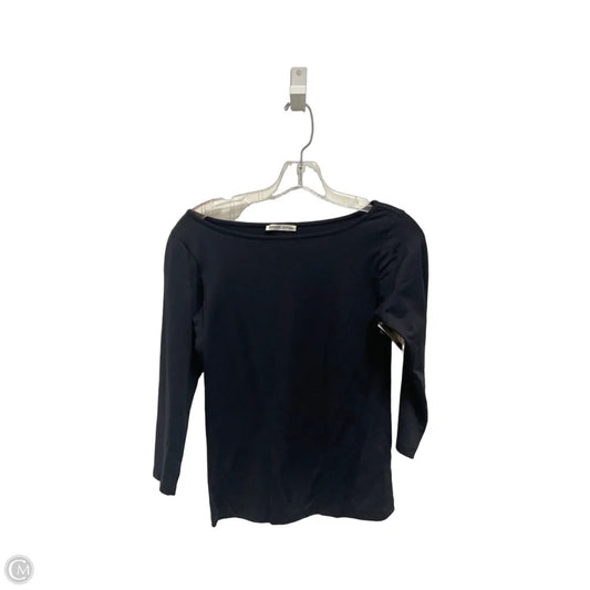 Top Long Sleeve By Zara In Black, Size: M