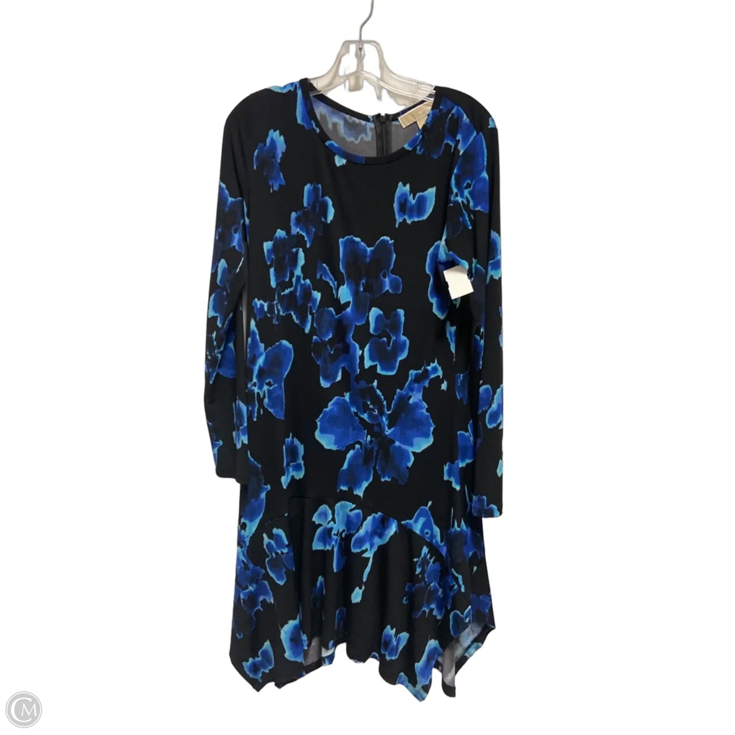 Dress Casual Midi By Michael By Michael Kors In Floral Print, Size: M