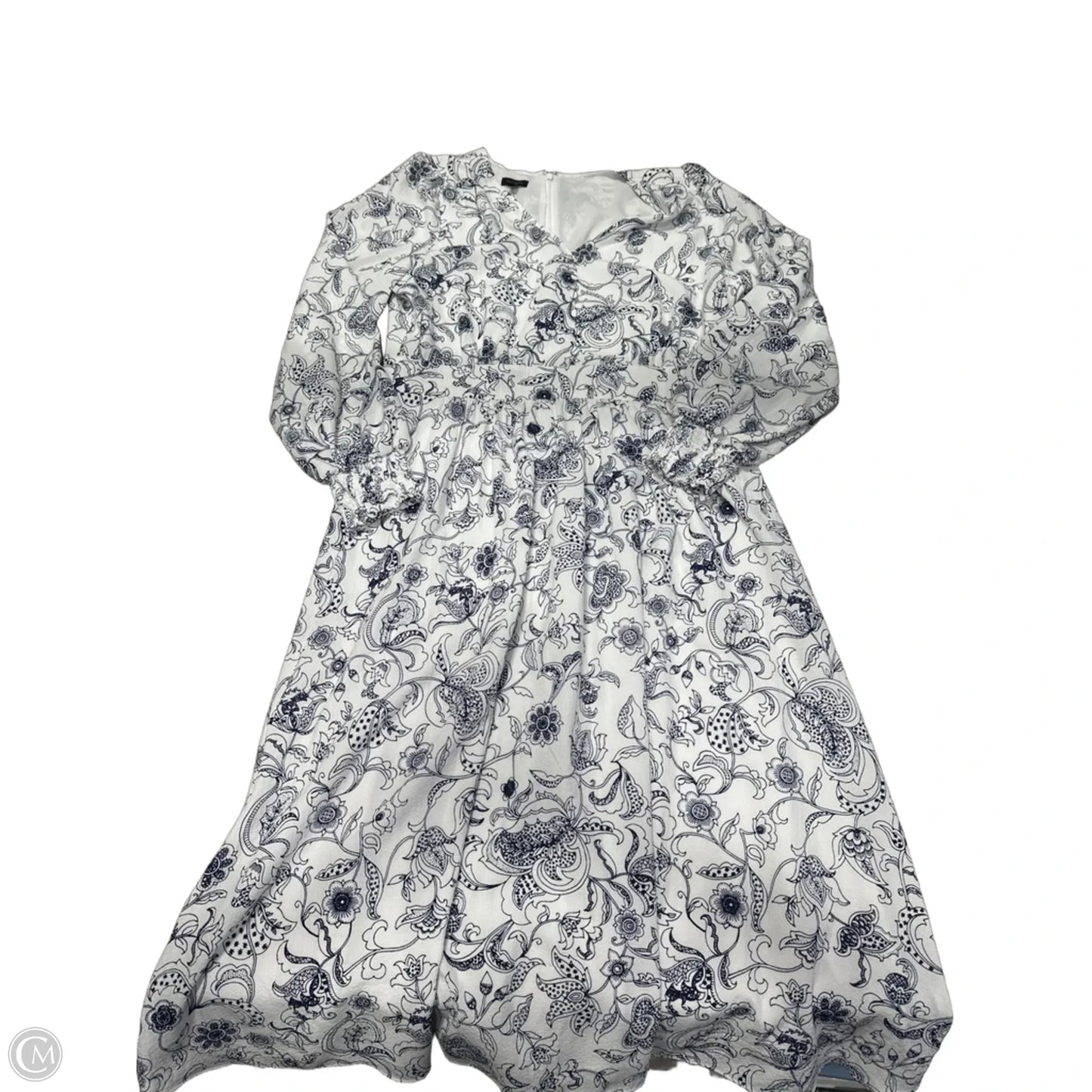 Dress Casual Maxi By Talbots In Floral Print, Size: M