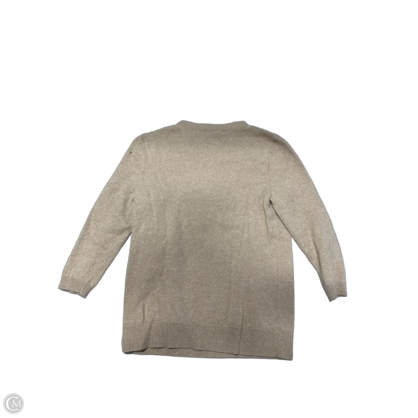 Sweater By Talbots In Brown, Size: M