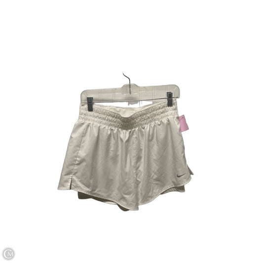 Athletic Shorts By Nike In White, Size: M