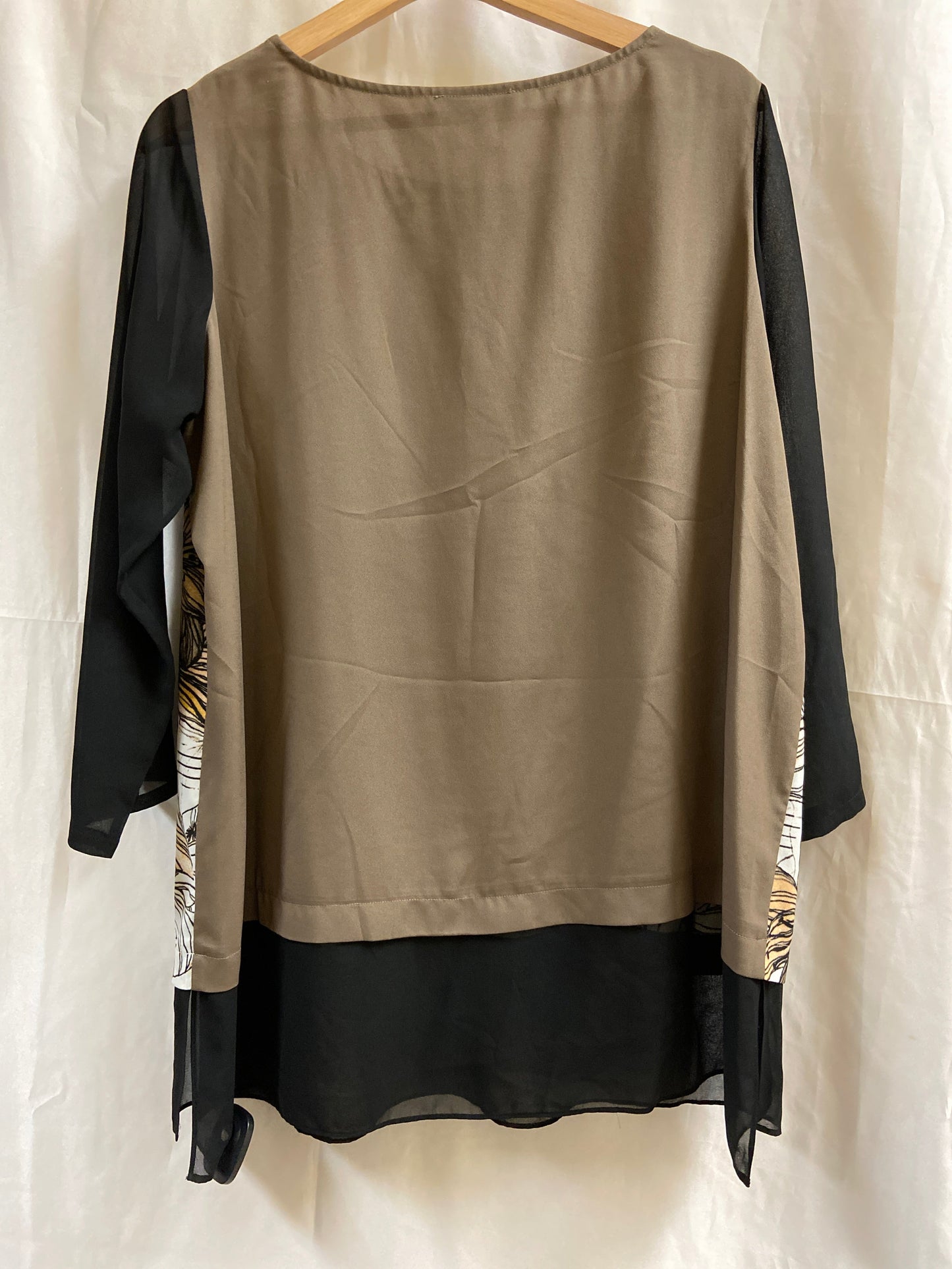 Top Long Sleeve Basic By Dkny  Size: 1x
