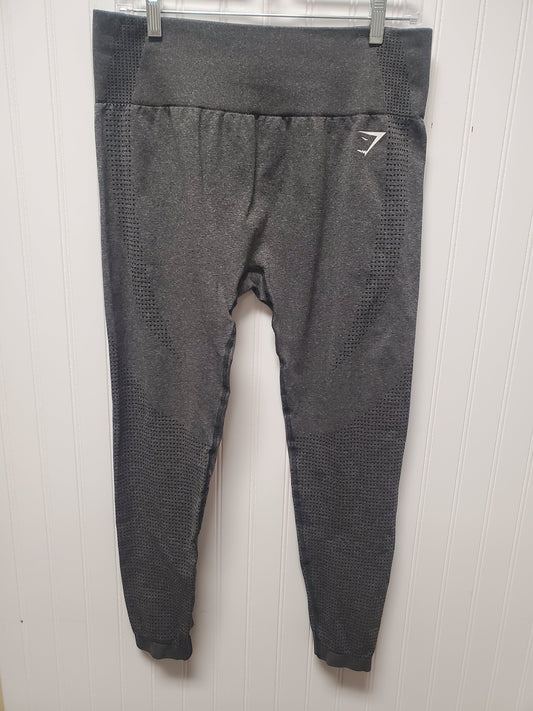 Athletic Leggings By Gym Shark In Grey, Size: Xl