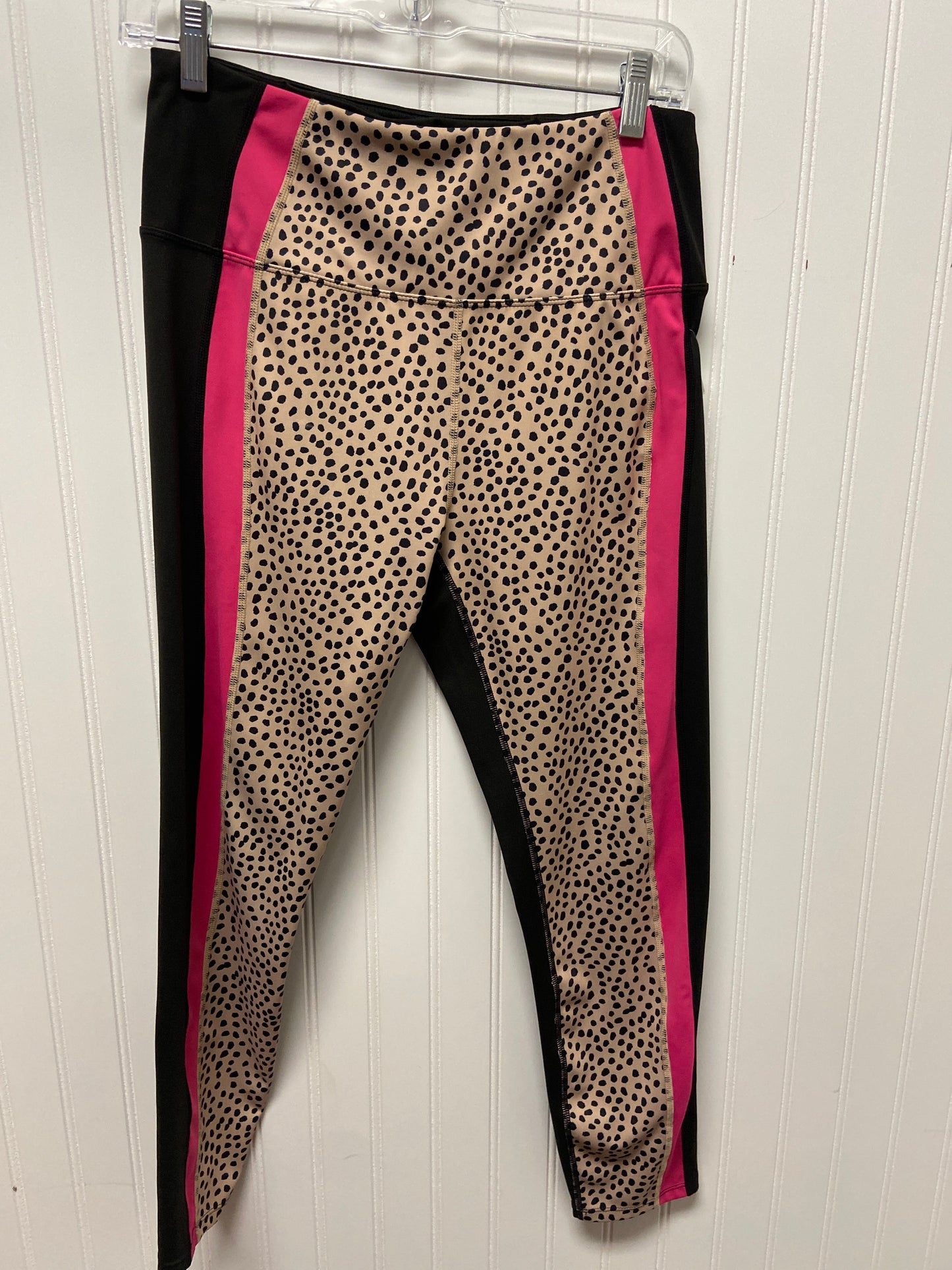 Athletic Leggings By Nanette Lepore In Animal Print, Size: M