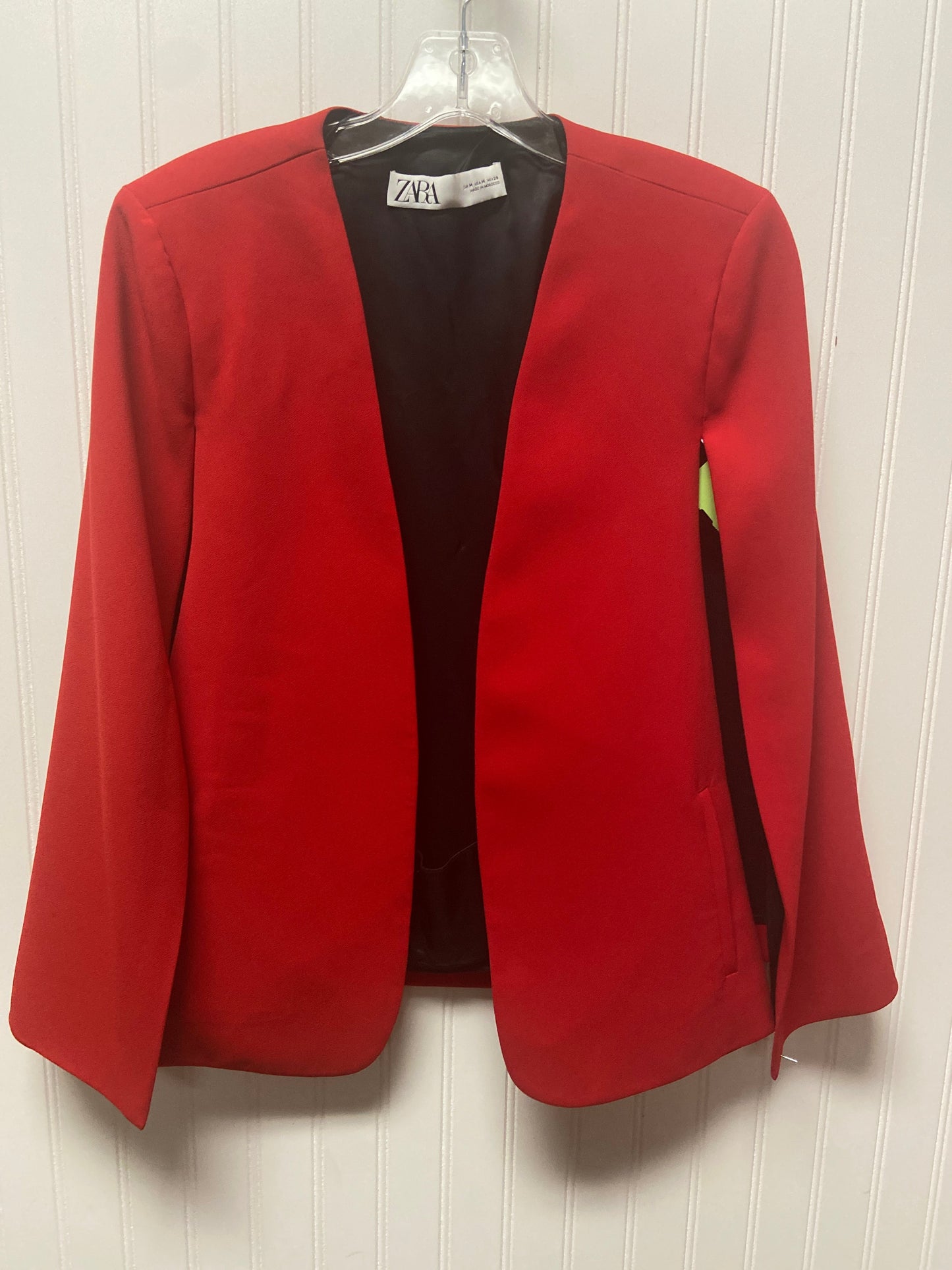 Blazer By Zara In Red, Size: M