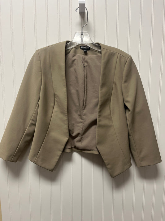 Blazer By Express In Taupe, Size: S