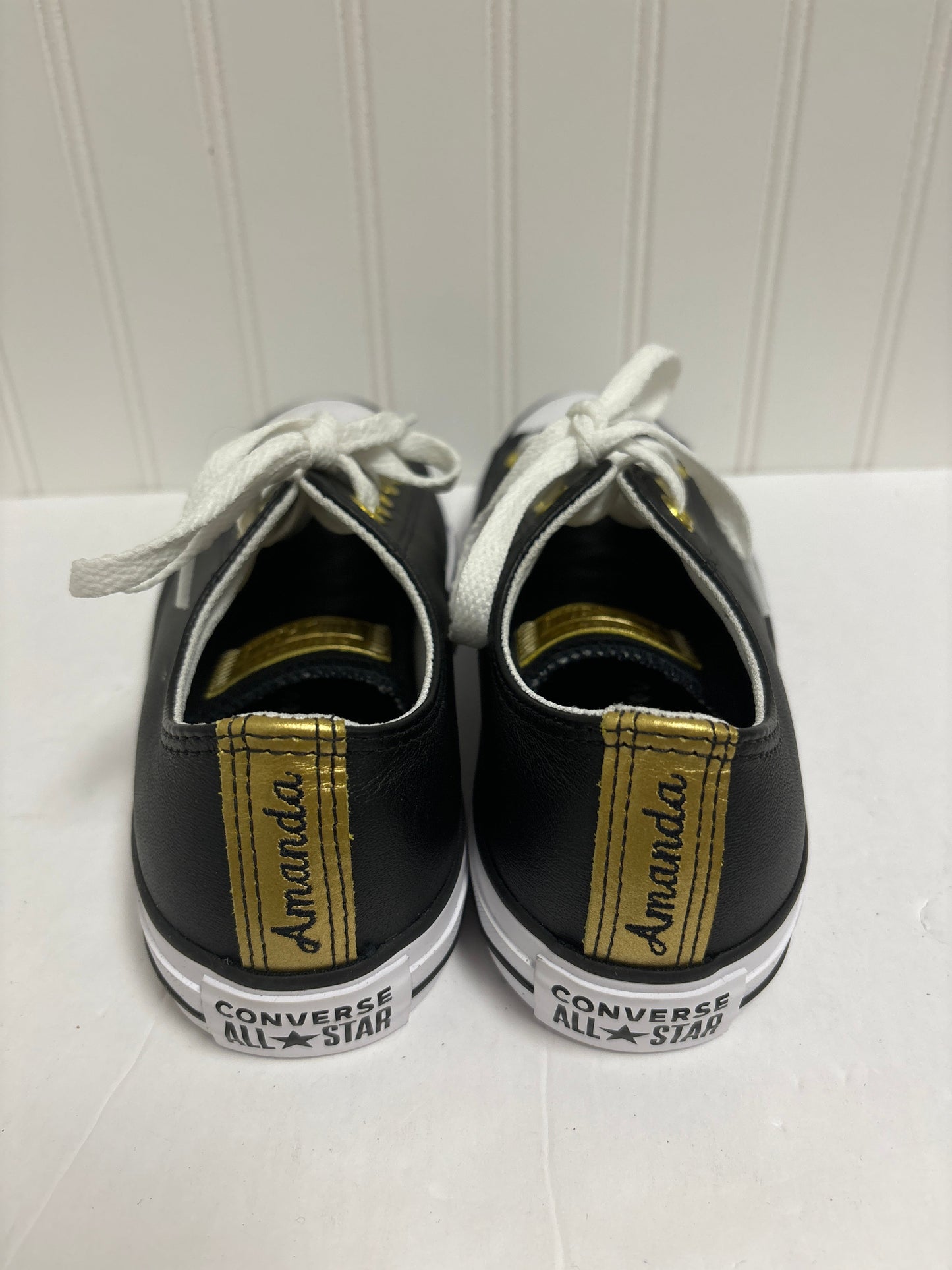 Black Shoes Sneakers Converse, Size 7.5