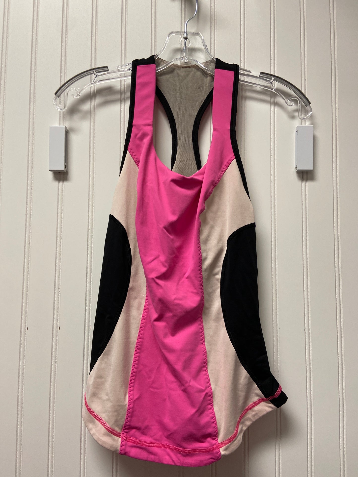 Black & Pink Athletic Tank Top Lululemon, Size S