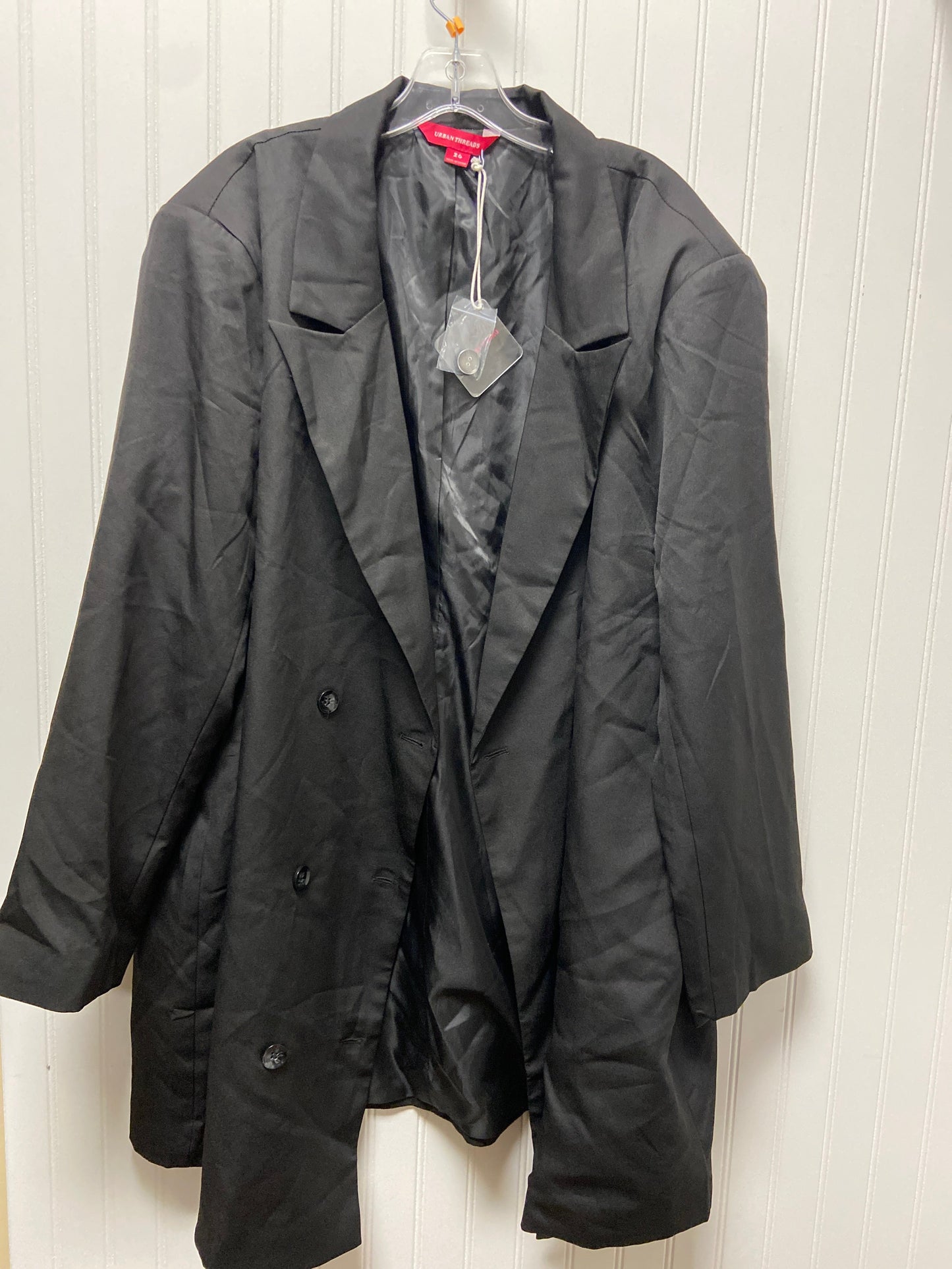 Black Coat Trench Coat Clothes Mentor, Size 3x