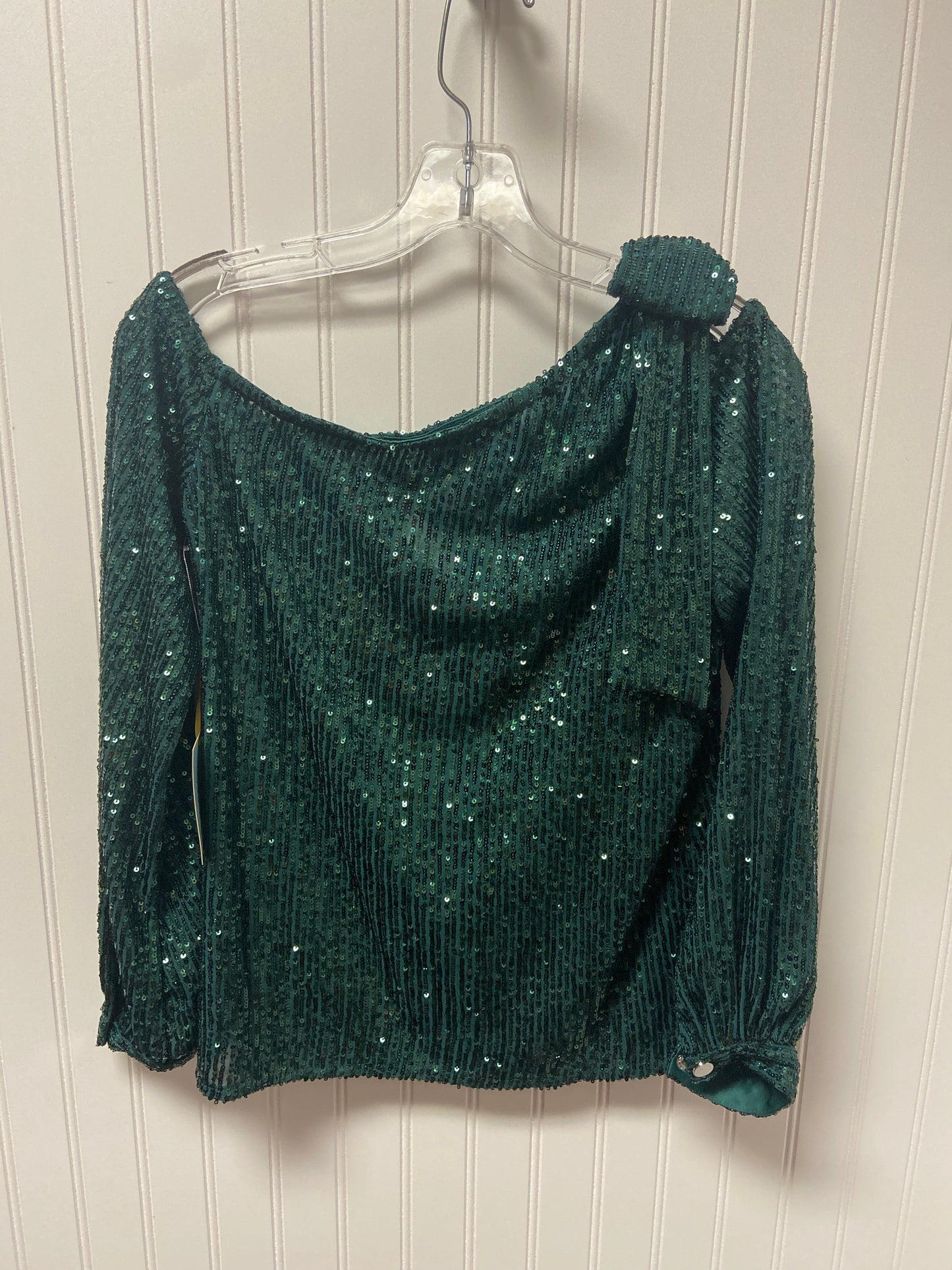 Green Top Long Sleeve Cece, Size S