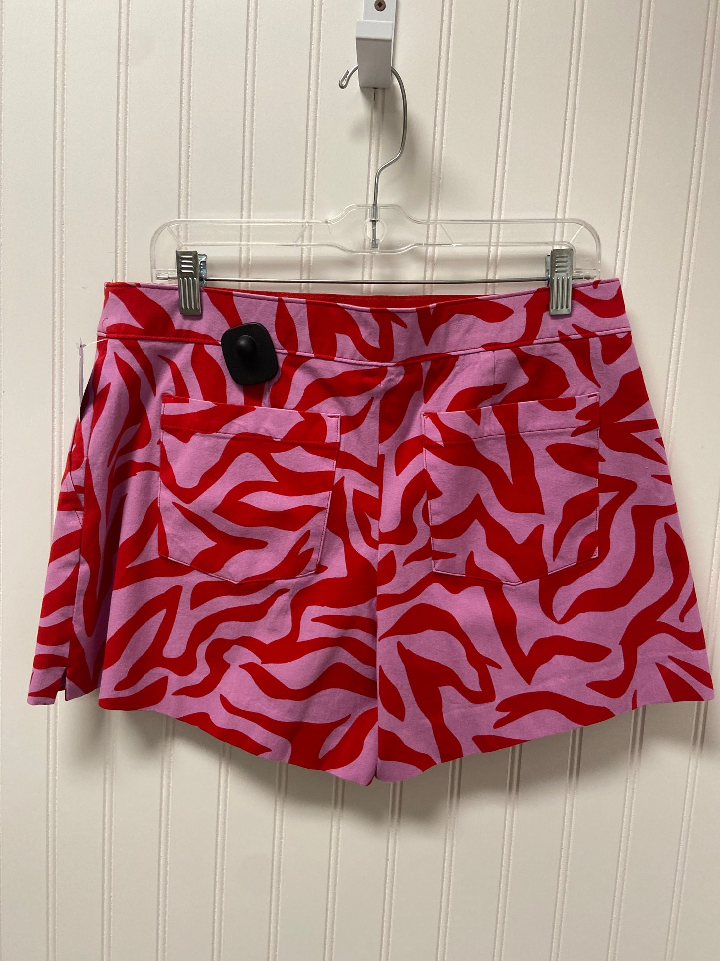 Purple & Red Shorts Spanx, Size 12