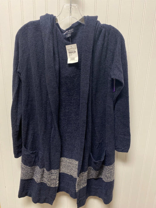 Navy Sweater Cardigan Barefoot Dreams, Size Xs