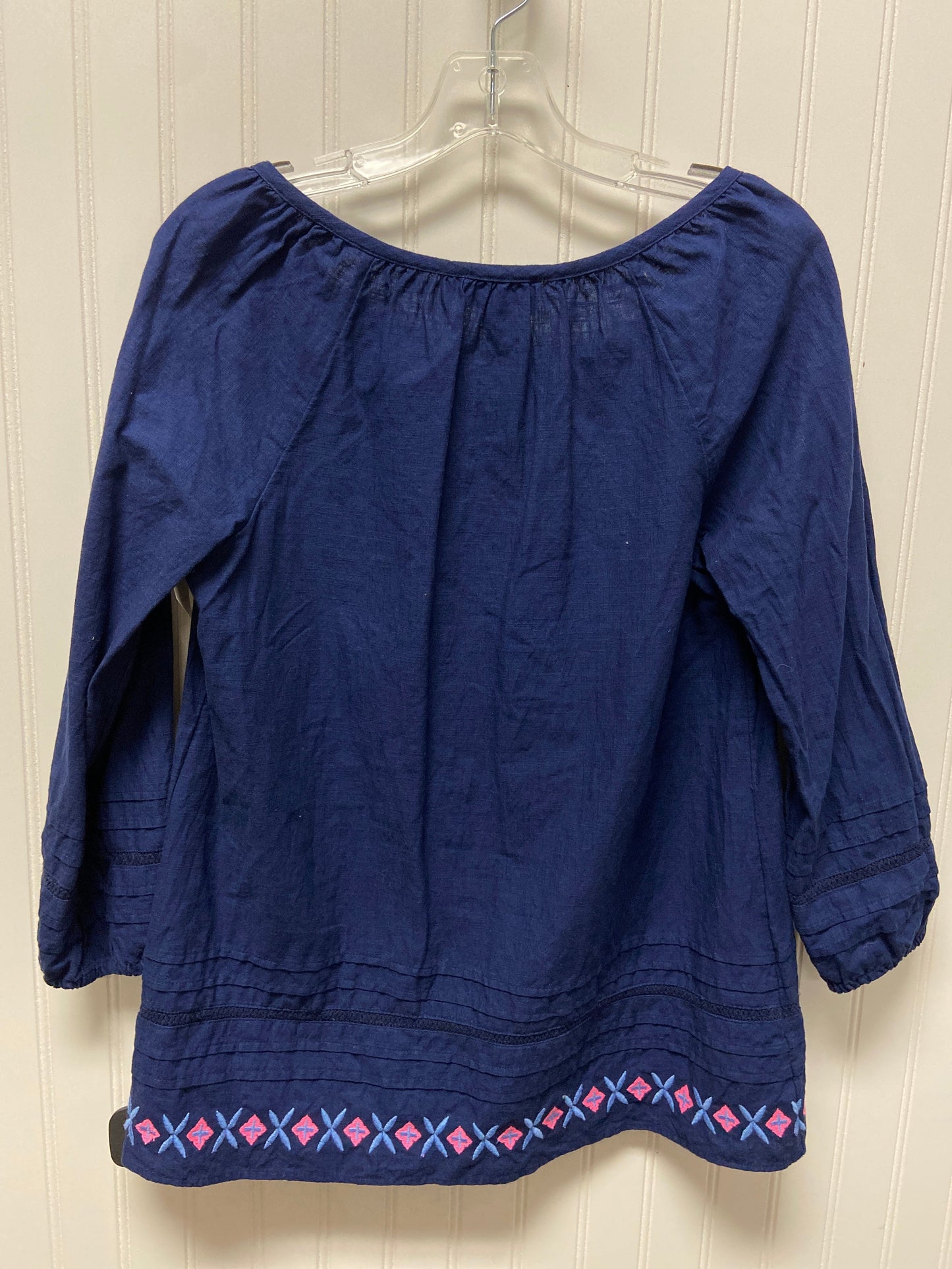 Blue Top Long Sleeve Vineyard Vines, Size Xs