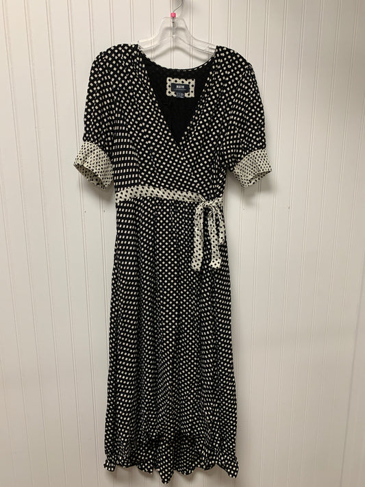 Black & White Dress Casual Maxi Maeve, Size S