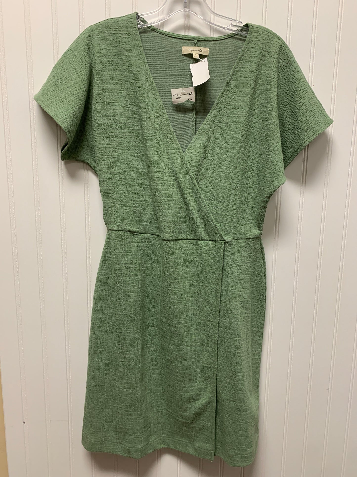 Green Dress Casual Short Madewell, Size S