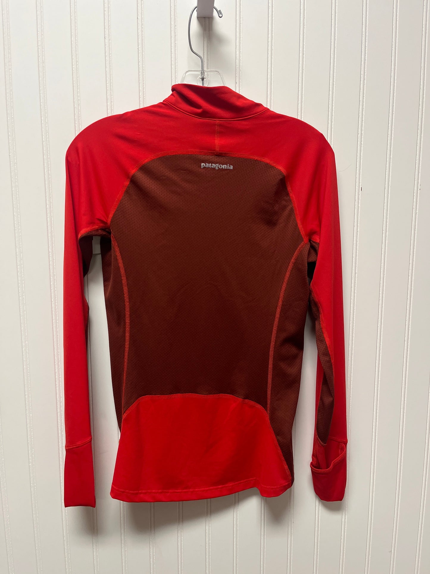 Athletic Sweatshirt Collar By Patagonia In Red, Size: Xs