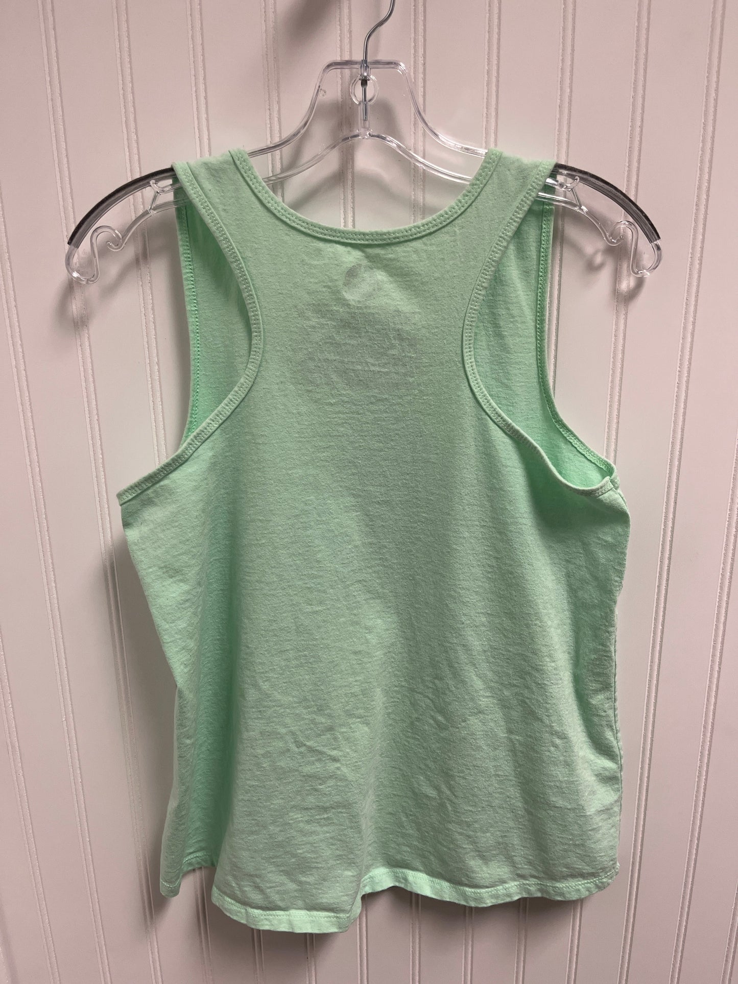 Top Sleeveless Basic By Disney Store In Green, Size: S