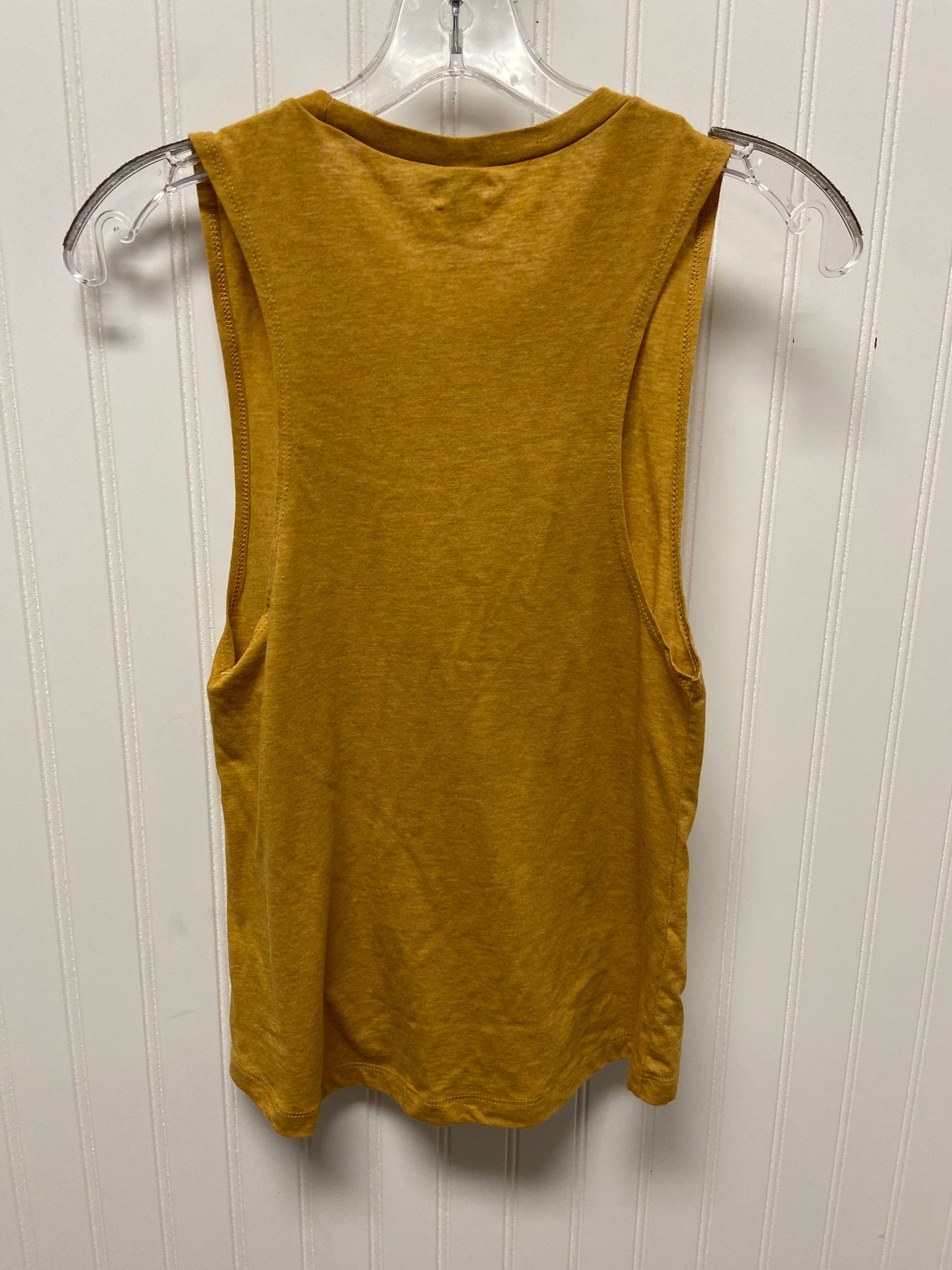 Top Sleeveless Basic By Disney Store In Yellow, Size: S