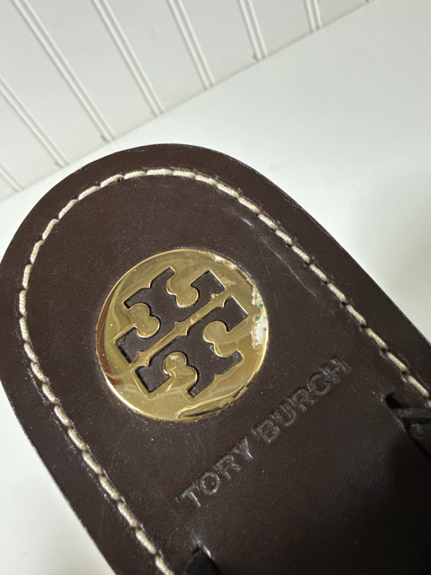 Sandals Designer By Tory Burch In Brown, Size: 8.5