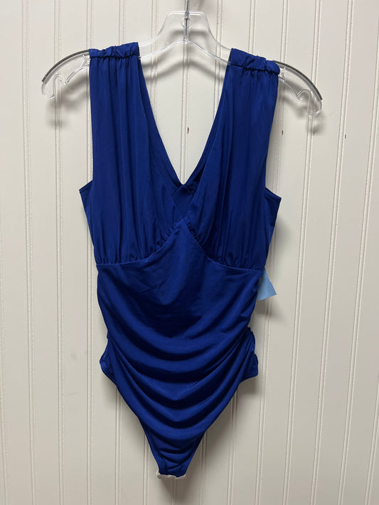 Bodysuit By Express In Blue, Size: S