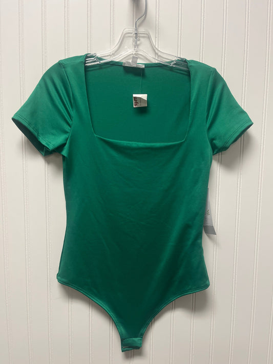 Bodysuit By Clothes Mentor In Green, Size: M