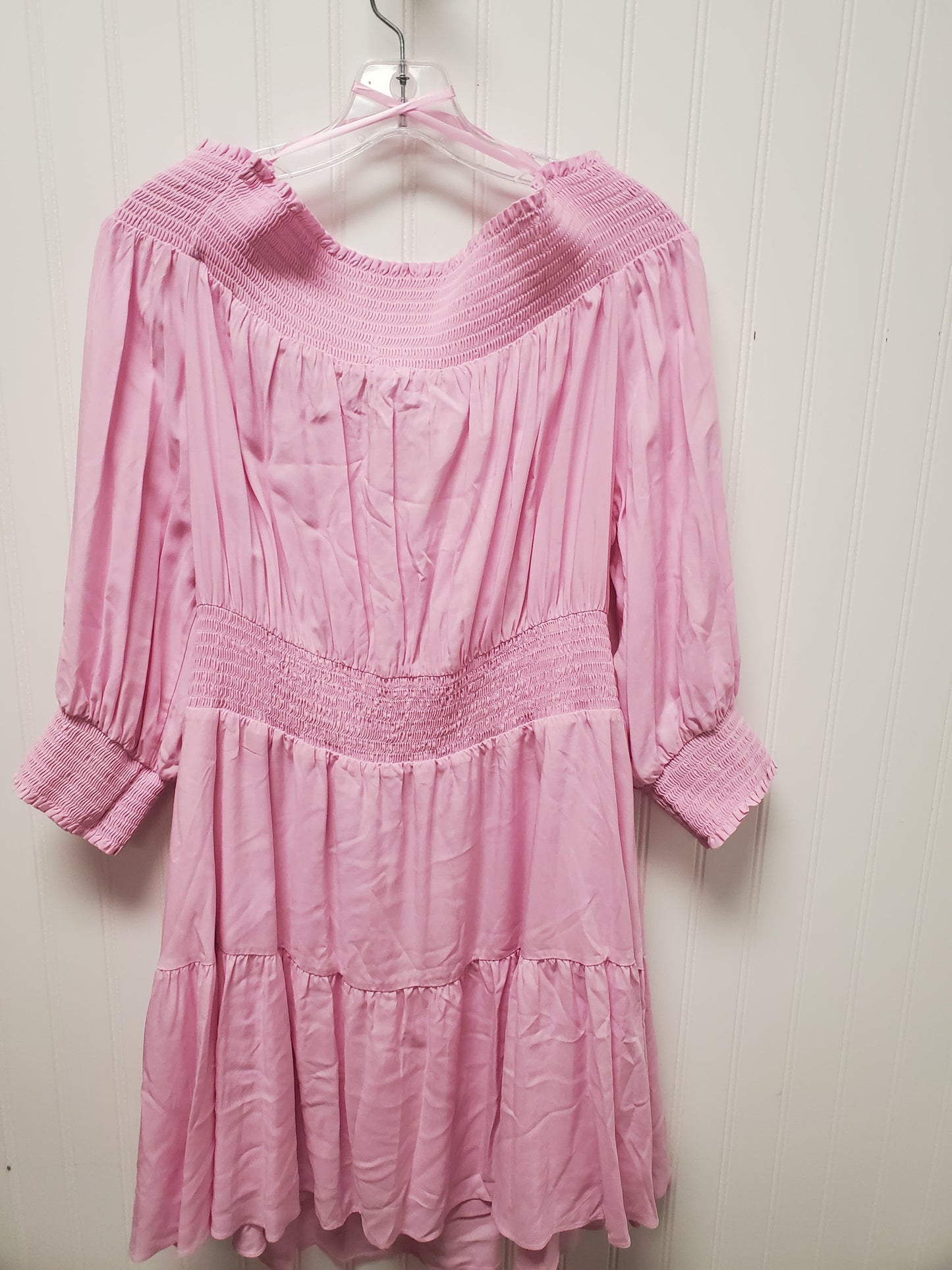 Dress Casual Short By Gianni Bini In Pink, Size: Xl