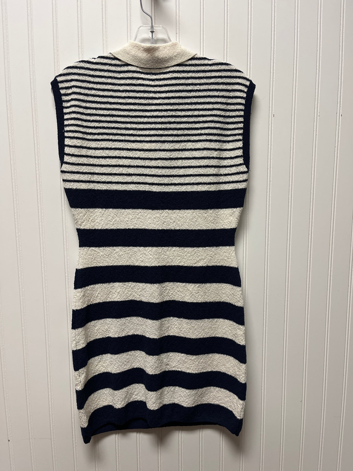 Dress Work By Zara In Striped Pattern, Size: M