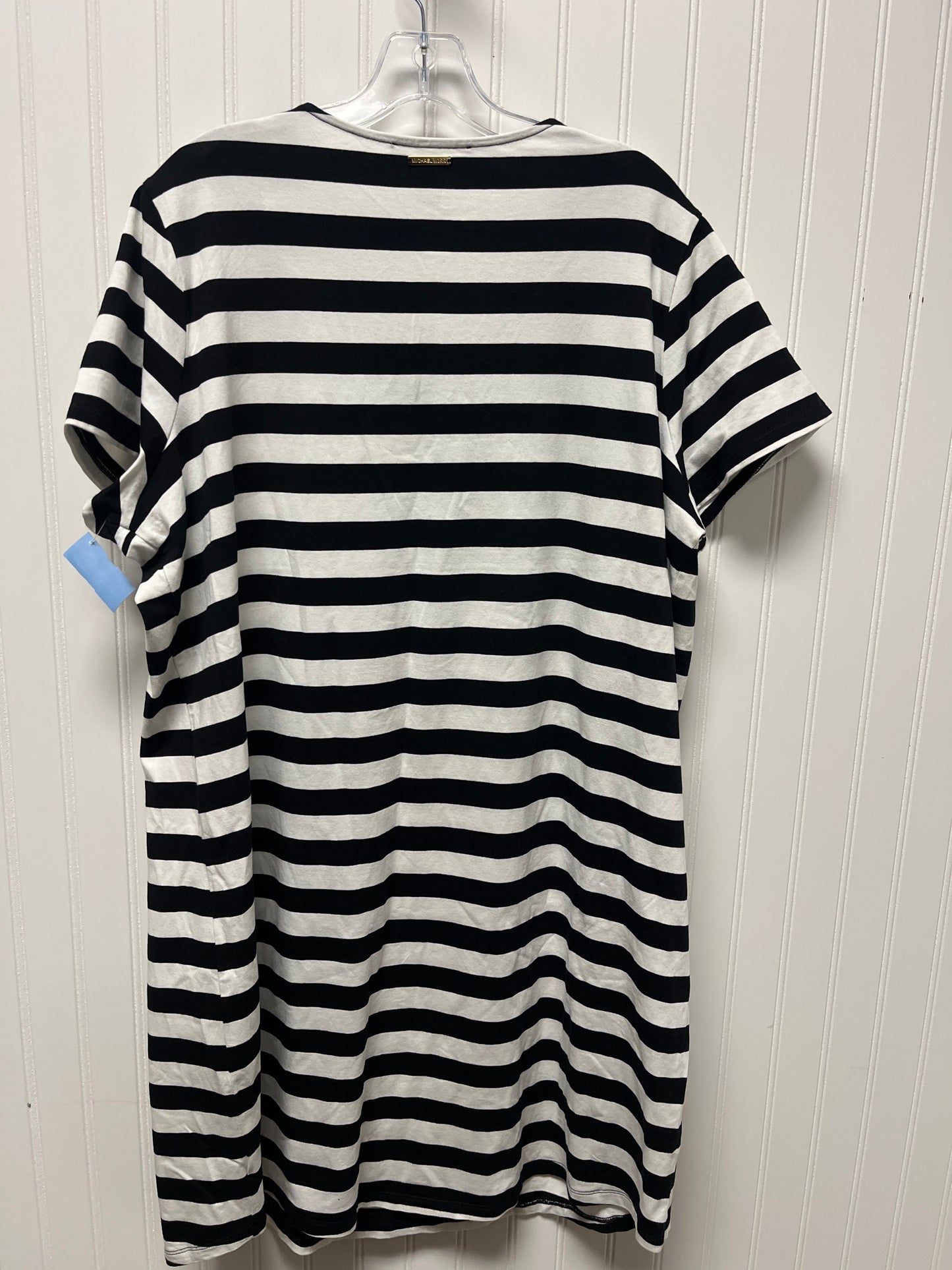 Dress Casual Short By Michael By Michael Kors In Striped Pattern, Size: 2x