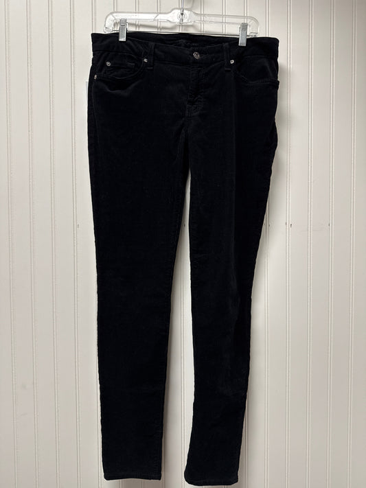 Pants Corduroy By 7 For All Mankind In Black, Size: 10