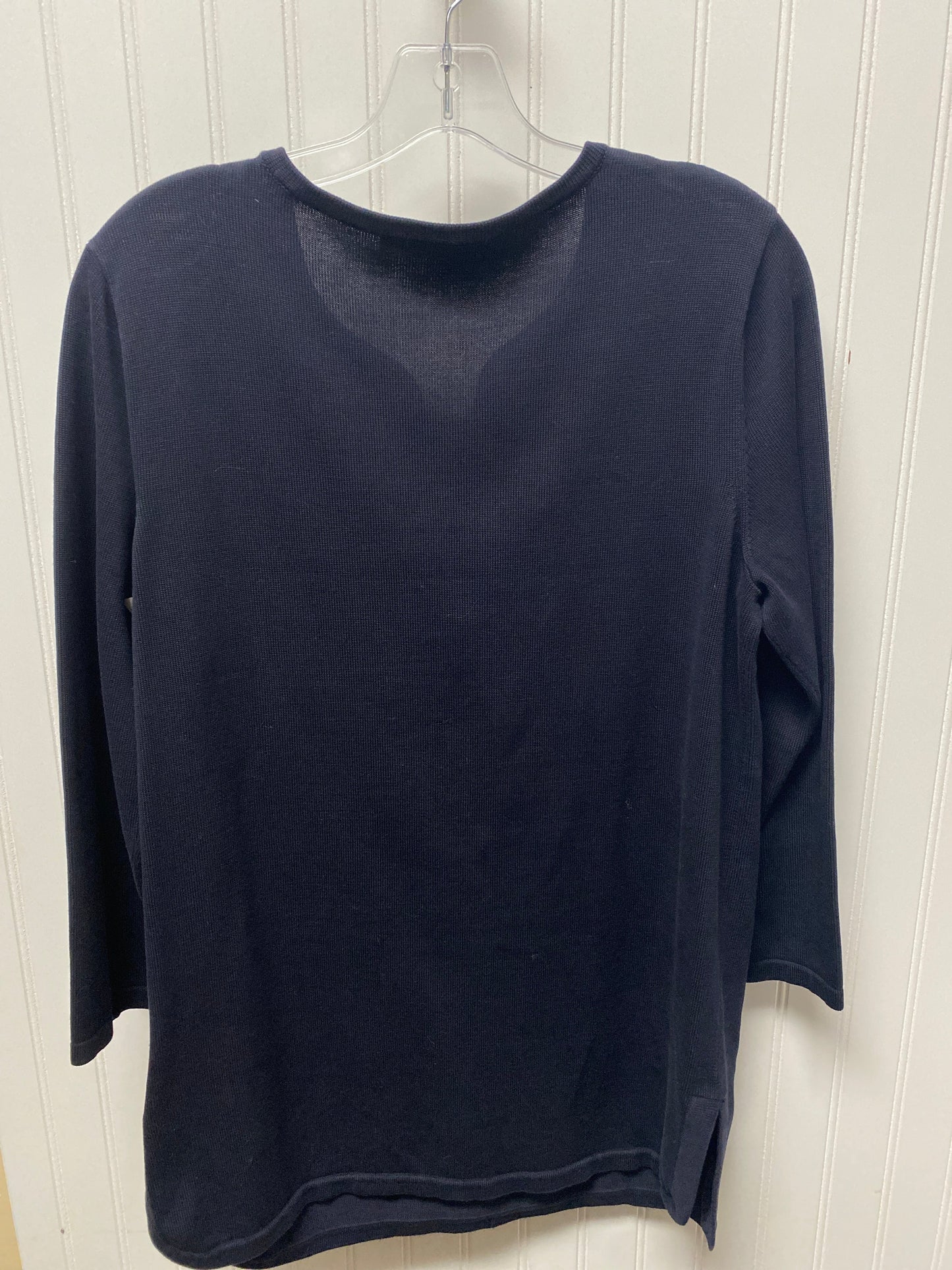 Sweater Designer By Tory Burch In Navy, Size: L