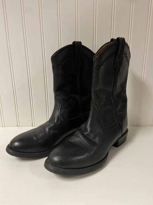 Boots Leather By Ariat In Black, Size: 6.5