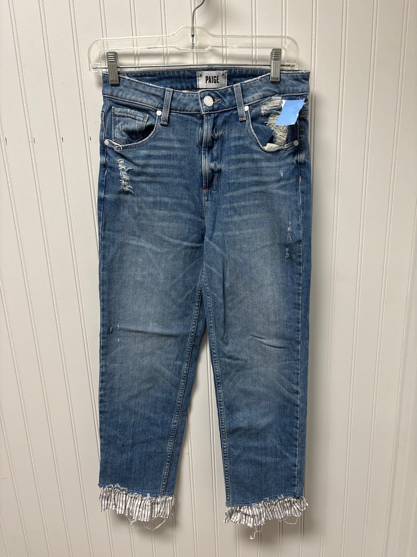 Jeans Skinny By Paige In Blue Denim, Size: 2