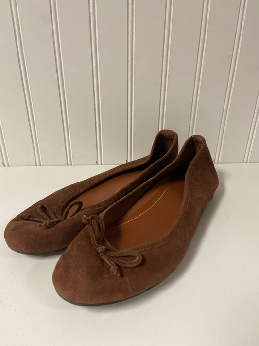 Shoes Flats By Vionic In Brown, Size: 8.5