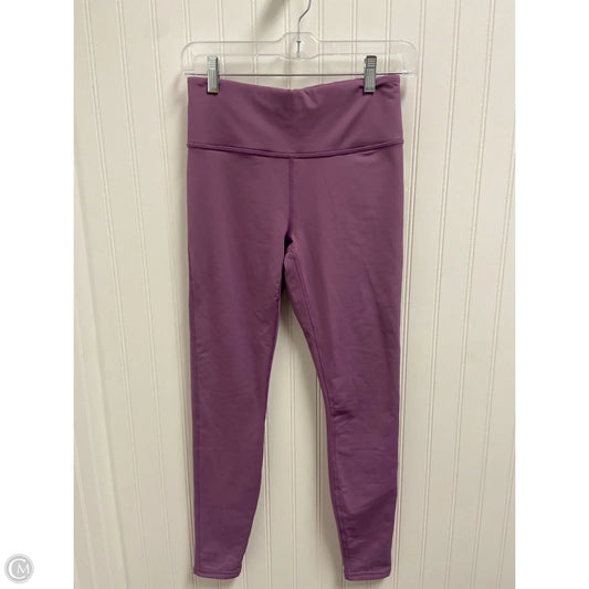Athletic Leggings By Fabletics In Purple, Size: S
